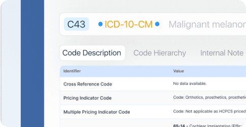 Get Comprehensive Code Details