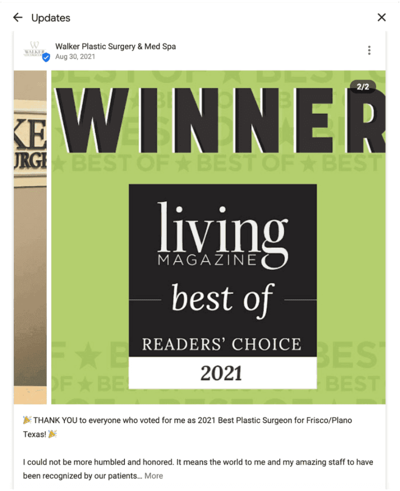 How to use Google Posts to get more patients Practifly Local Listing