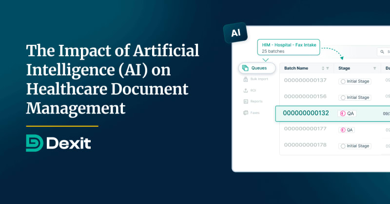The Impact of Artificial Intelligence (AI) on Healthcare Document Management