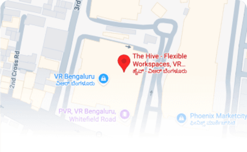314e office location — 5th Floor, The Hive, VR Bengaluru, KA 560048