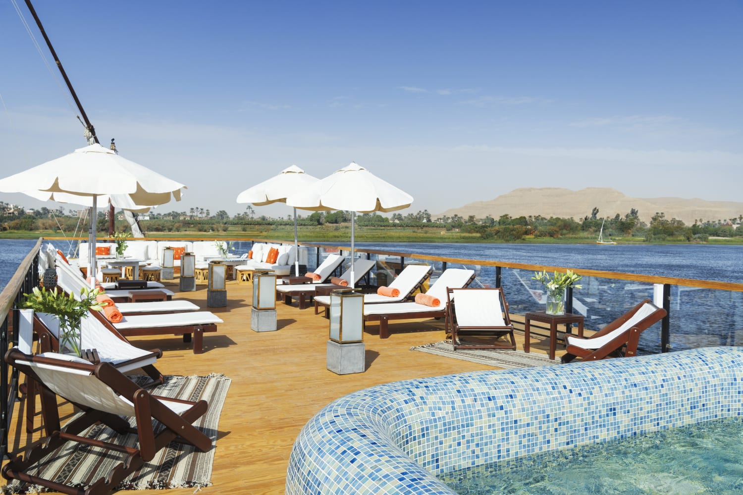 Sanctuary Zein Nile Chateau Pool Deck