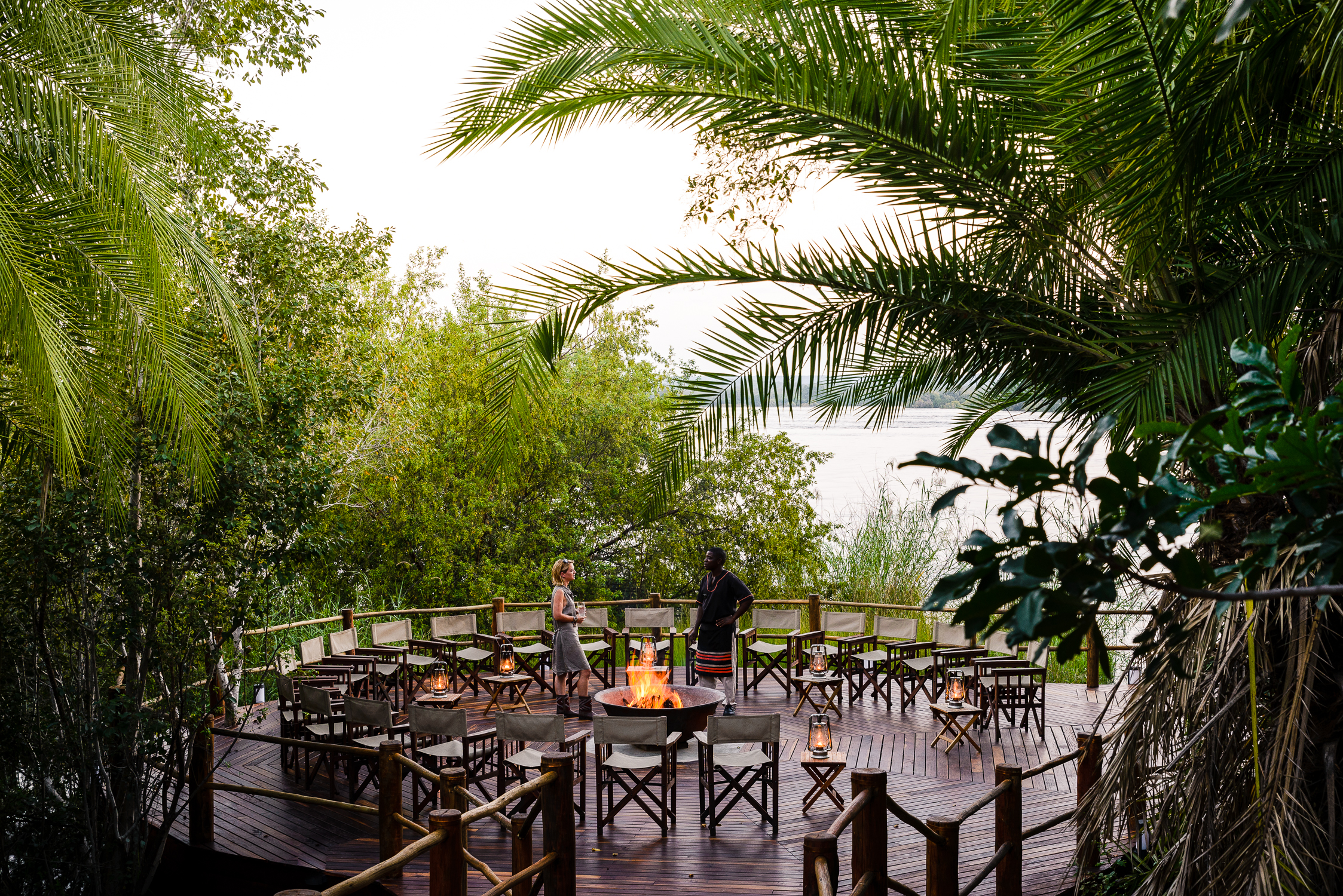 Firepit Sanctuary Sussi and Chuma Luxury Safari Zambia