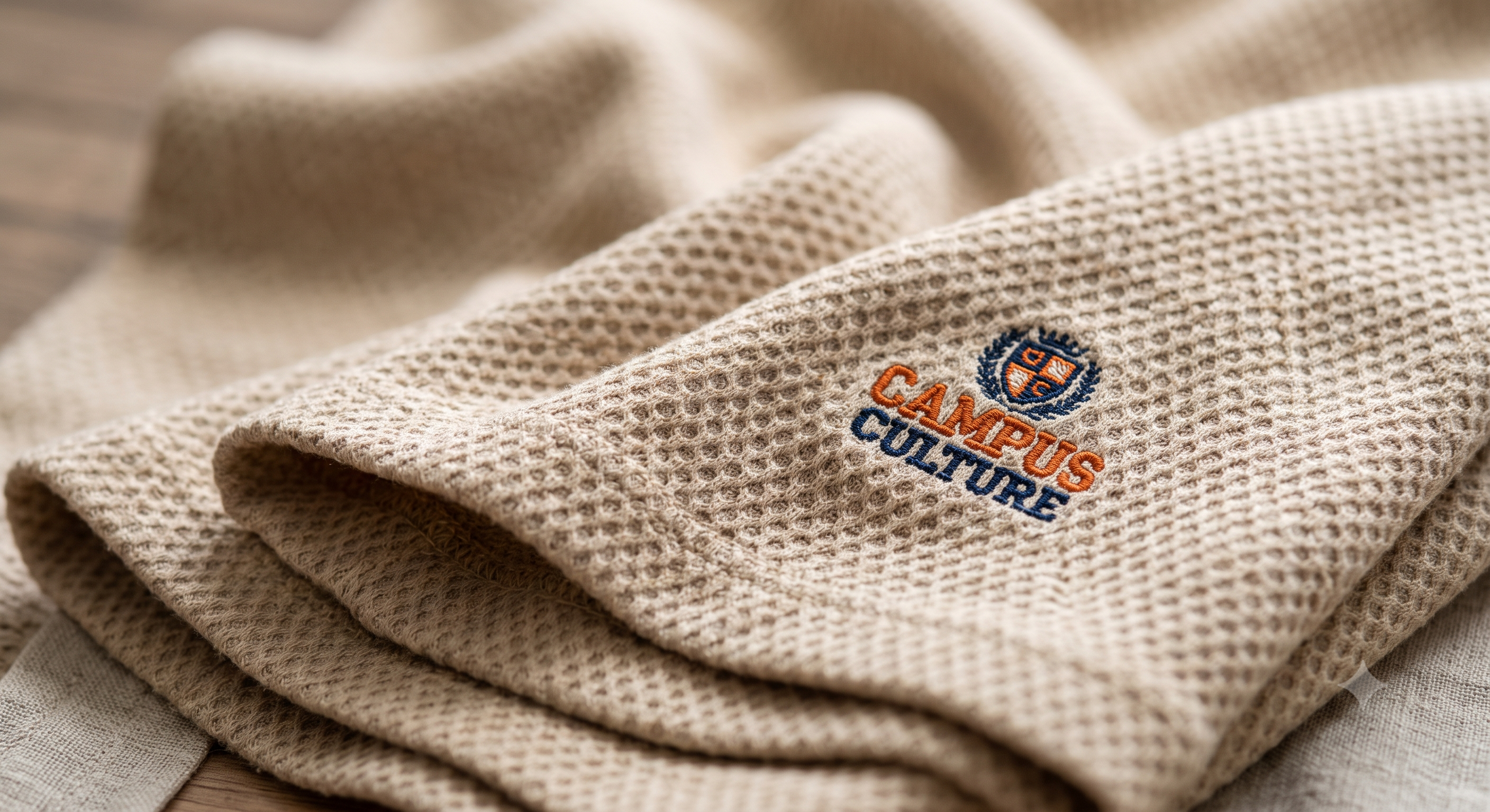 Honeycomb fabric close-up