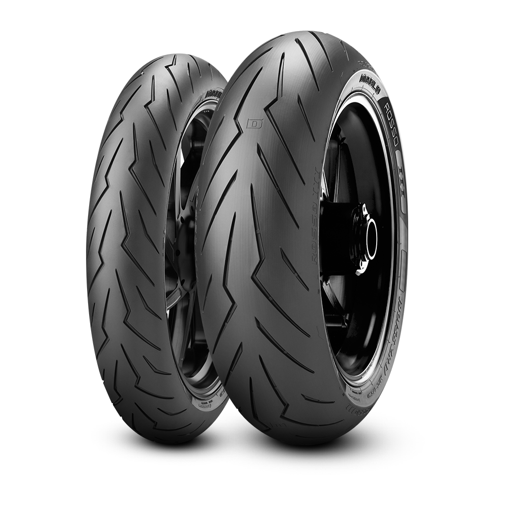 Pirelli 120/180 Diablo Rosso 3 Tyres