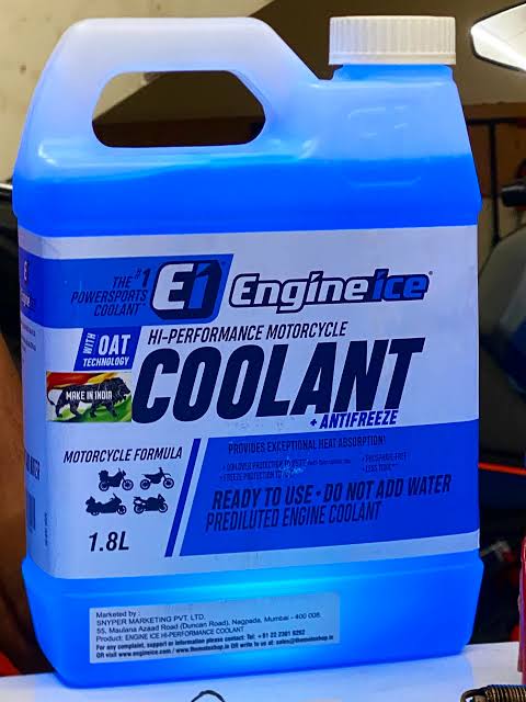 Engine Ice Coolant 