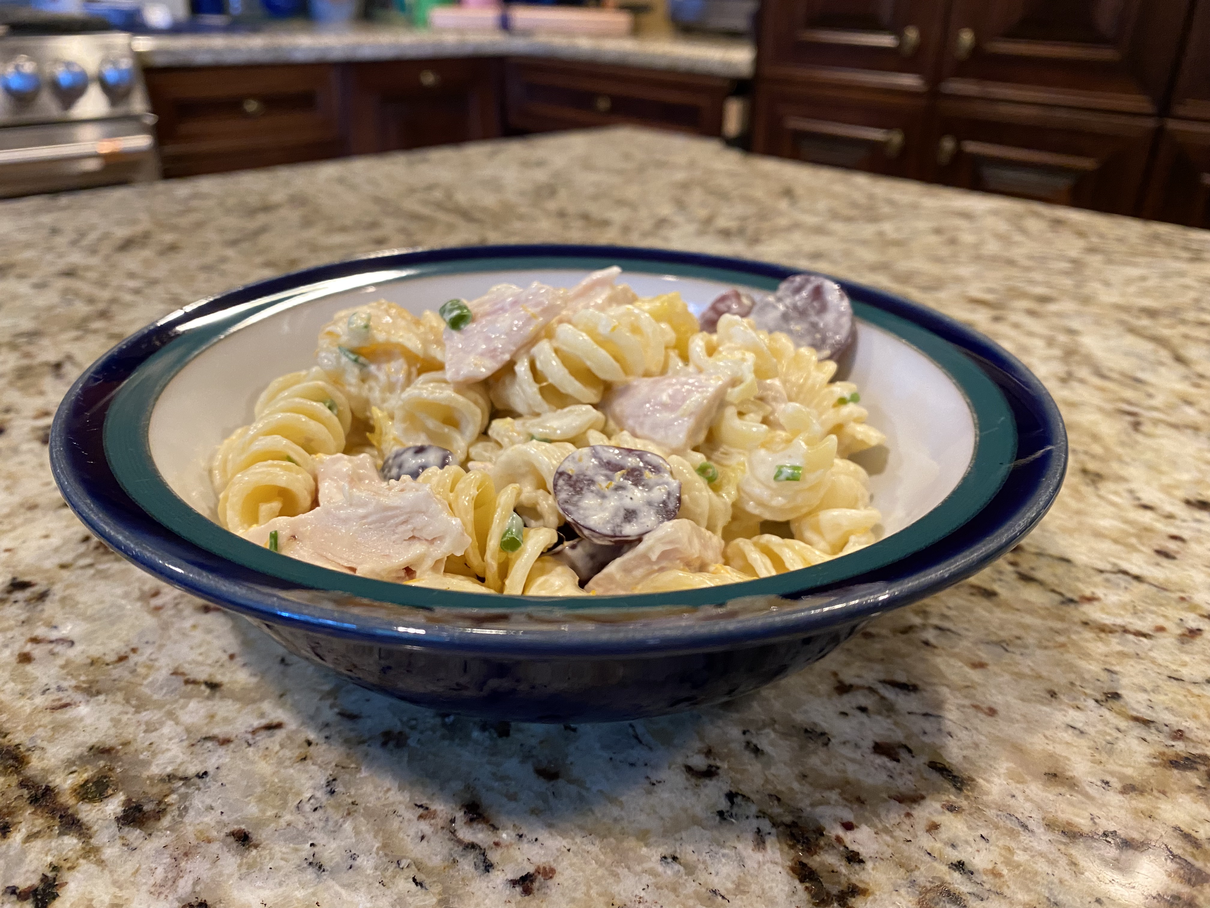Orange Ginger Chicken Pasta Salad