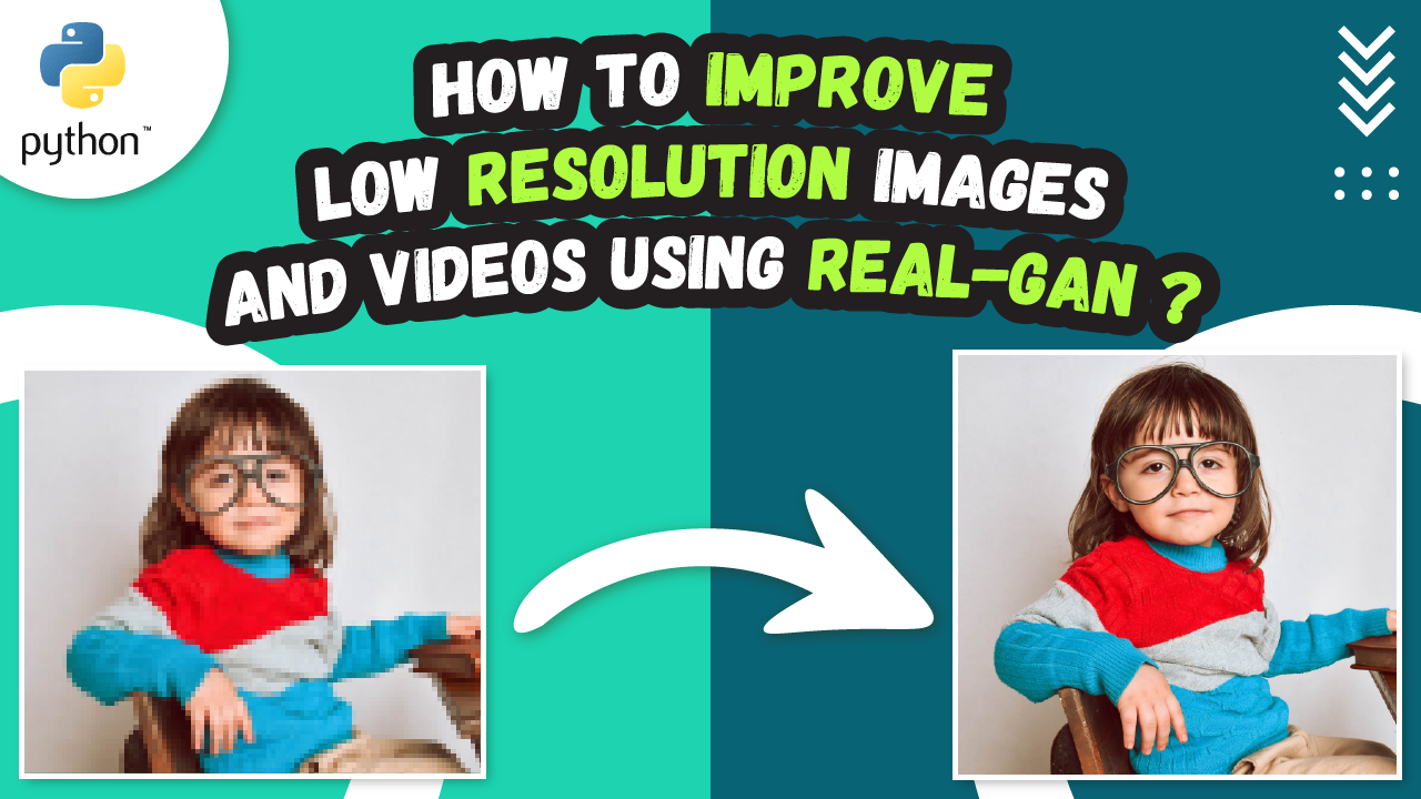 How to improve low resolution images and videos using Real-ESRGAN ?