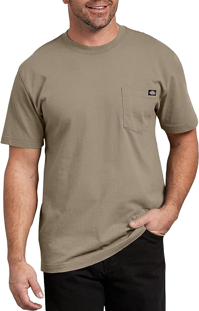 Dickies Men's Heavy weight Crew Neck Short Sleeve Tee (Discount Offer from Amazon)