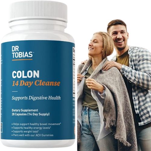 Dr. Tobias Colon 14-Day Cleanse: Advanced Gut Cleanse Detox for Men & Women