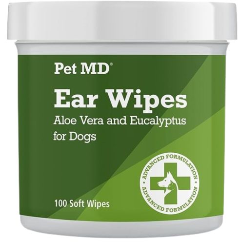 Pet MD – Dog Ear Cleaner Wipes