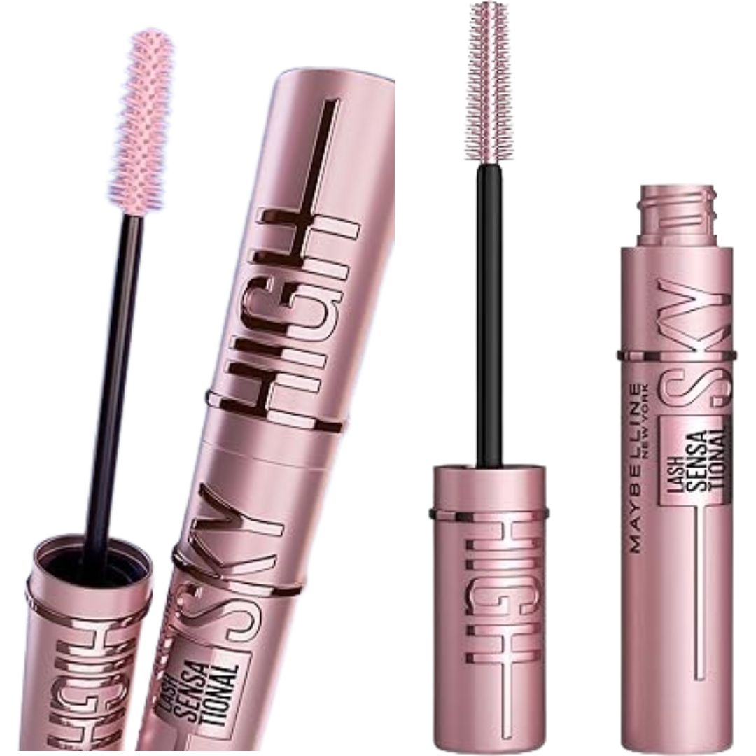 Buildable Formula, Maybelline Lash Sensational Sky High Washable Mascara Makeup