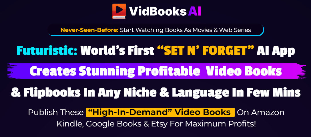 VidBooks AI Review: AI Powered Animated Video Books Maker