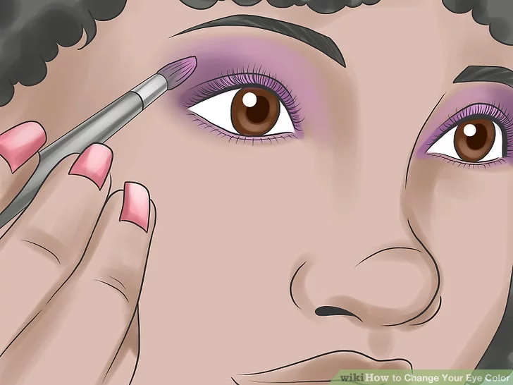how to change eye color