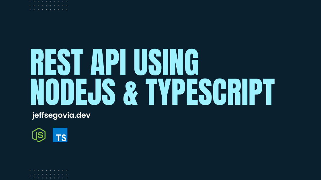REST API Using NodeJs And TypeScript