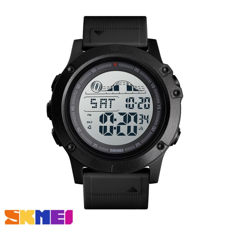 Jual barang jam tangan pria digital skmei original tali bagus karet