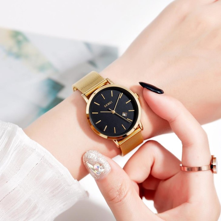 Download Jual barang jam tangan wanita analog ukurang sedang skmei ...