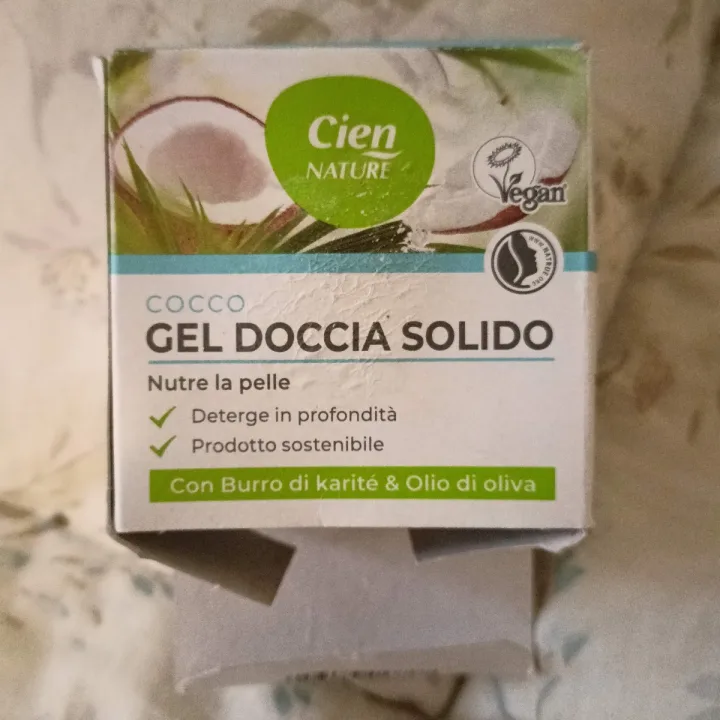 photo of Cien Gel Doccia Solido Cocco shared by @beevegan on  15 Feb 2023 - review