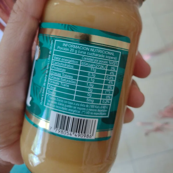 photo of Doña Magdalena Dulce de leche a base de coco vegan shared by @cabricorki on  26 Feb 2023 - review