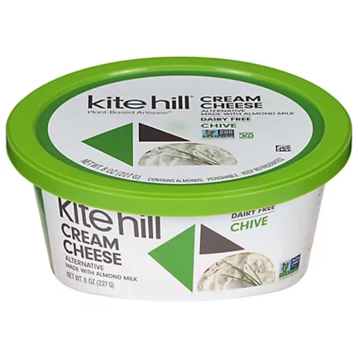 review photo of Kite Hill Cream Cheese Alternative Chive shared by @slcvegan on 26 Feb 2023 - review