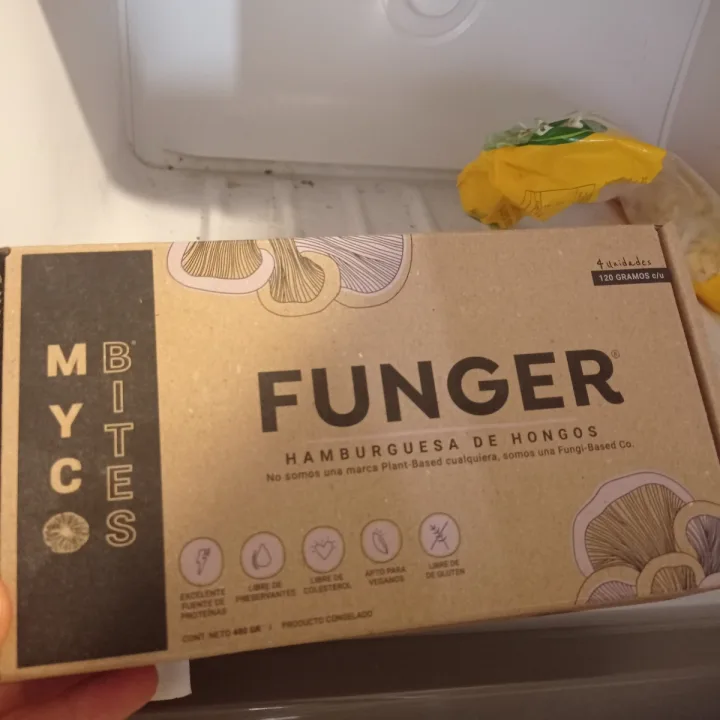 review photo of Myco bites Funger Hamburguesa de Hongos shared by @omarchelechg on 02 Mar 2023 - review