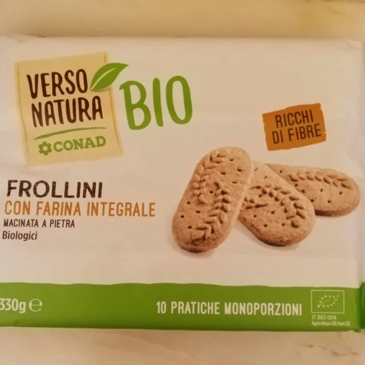 photo of Verso Natura Conad Bio  Frollini Con Farina Integrale shared by @laura1970 on  22 Mar 2023 - review