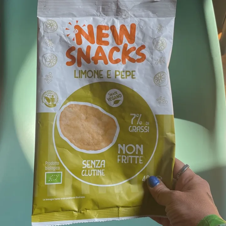photo of New Snacks limone e pepe shared by @silviacolombo on  22 Mar 2023 - review