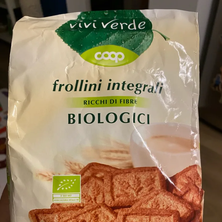 photo of Vivi Verde Coop frollini integrali biologici shared by @maliga on  25 Mar 2023 - review