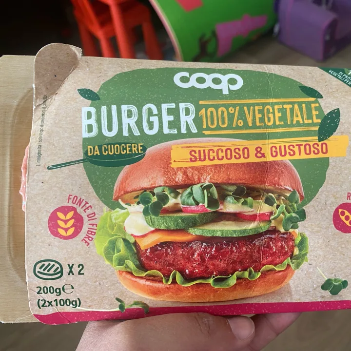 photo of Coop Burger Vegetale shared by @maliga on  25 Mar 2023 - review