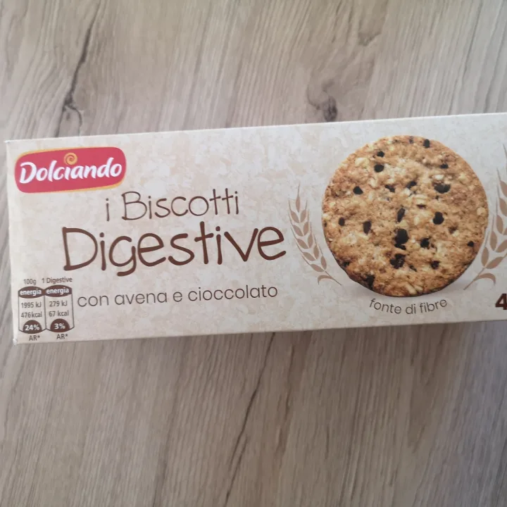 photo of Dolciando Biscotti Digestive Con Avena E Cioccolato shared by @giudychan on  16 Apr 2023 - review