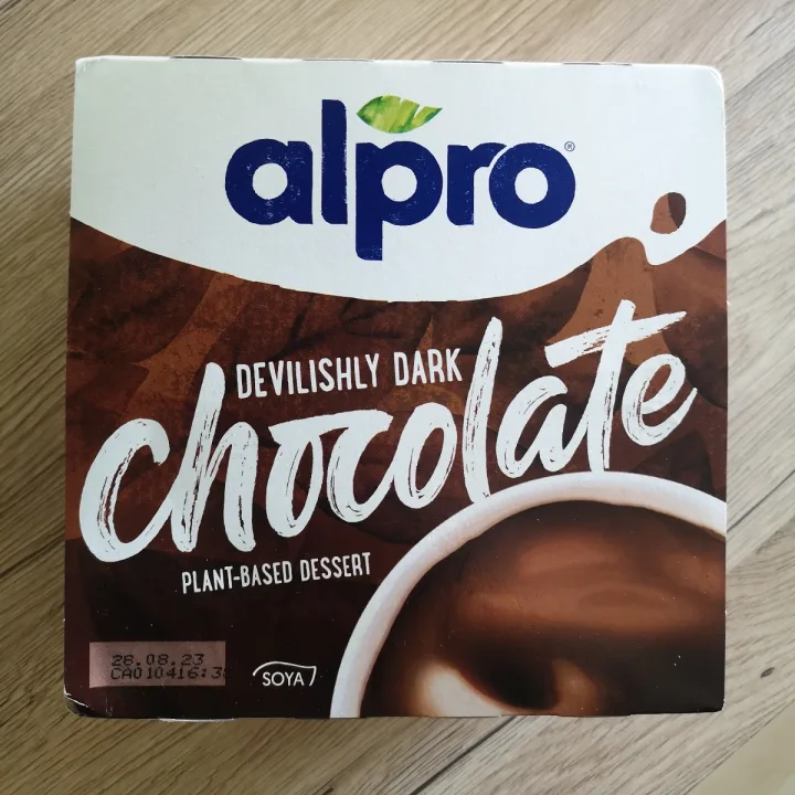 photo of Alpro Devilshly Dark Chocolate Plant-Based Dessert  shared by @giudychan on  20 Apr 2023 - review