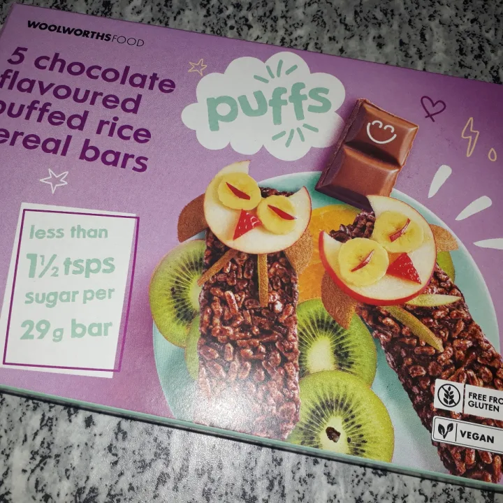 photo of Woolworths Food 5 puffed cereal bars shared by @sammyjo on  21 Apr 2023 - review