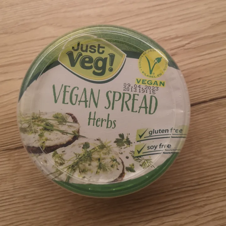 Just Veg! Vegan spread Herbs Review abillion