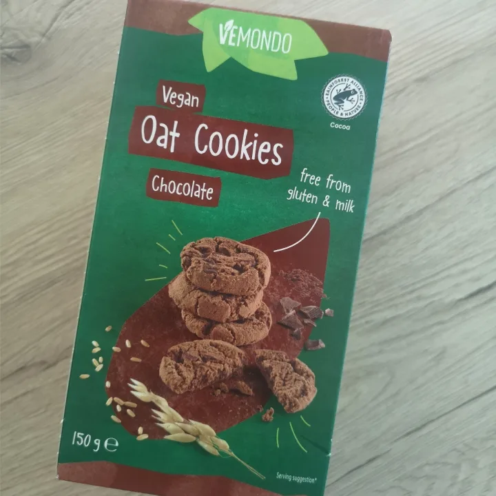 photo of Vemondo Vegan Oat Cookies Chocolate shared by @giudychan on  09 May 2023 - review