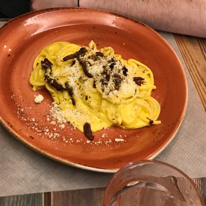 photo of Rifugio Romano Carbonara vegana shared by @brodo on  12 May 2023 - review