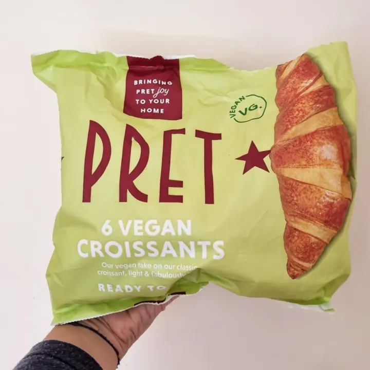 photo of Pret croissants Pret croissants shared by @mrsvegside on  16 May 2023 - review