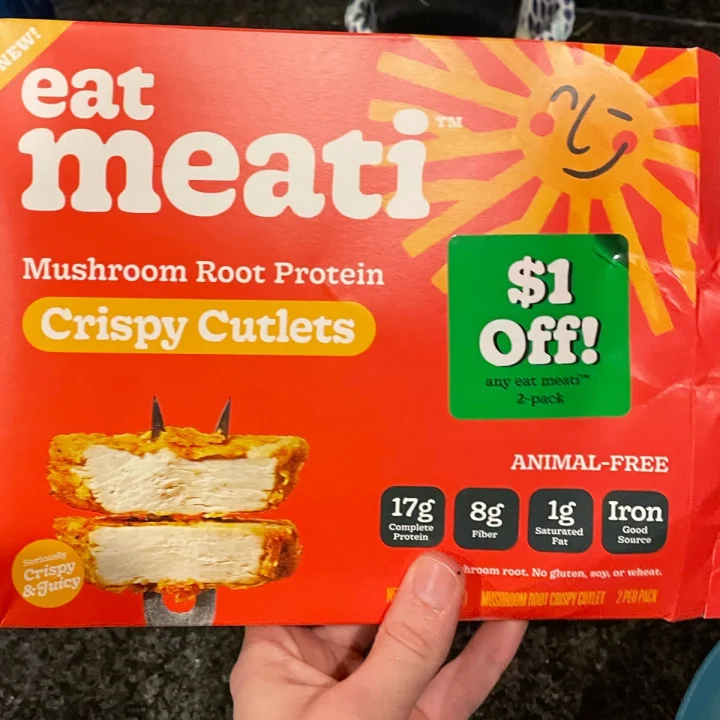 photo of Meati Crispy Cutlets shared by @lauren5151 on  19 May 2023 - review