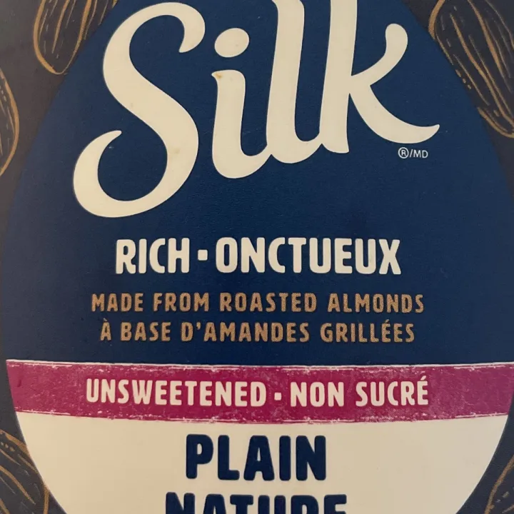 photo of Silk yogurt plain unsweetened rich yogurt shared by @kup on  03 Jun 2023 - review