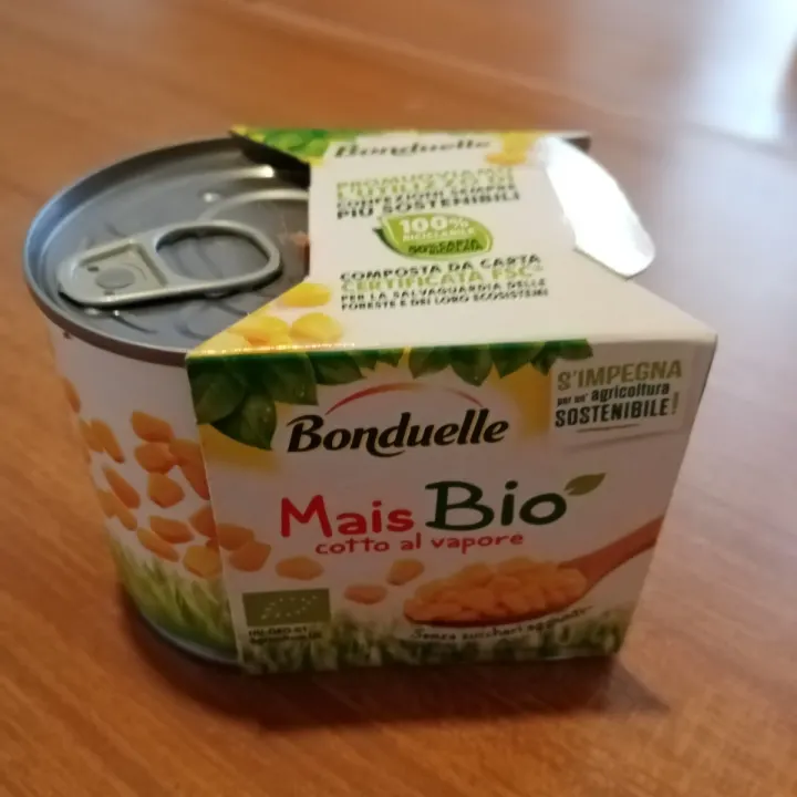 photo of Bonduelle Mais Bio Cotto Al Vapore shared by @laura1970 on  05 Jun 2023 - review