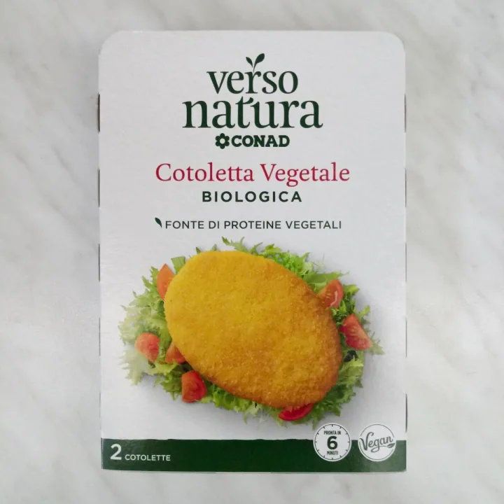 photo of Verso Natura Conad Bio  Cotoletta Vegetale shared by @aimnos on  27 Jun 2023 - review