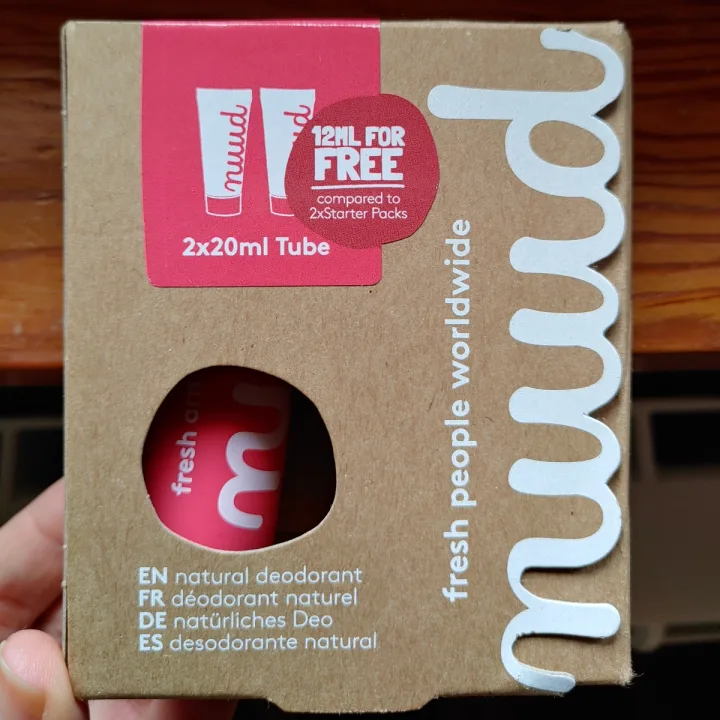 review photo of nuud desodorante natural shared by @saravelif on 01 Jul 2023 - review