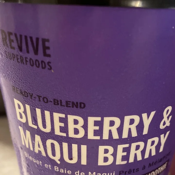 photo of Revive Superfoods Blueberry maqui shared by @kup on  24 Aug 2023 - review