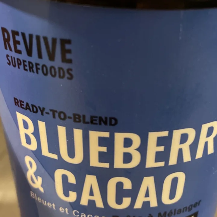 photo of Revive Superfoods Blueberry Cacao shared by @kup on  24 Aug 2023 - review