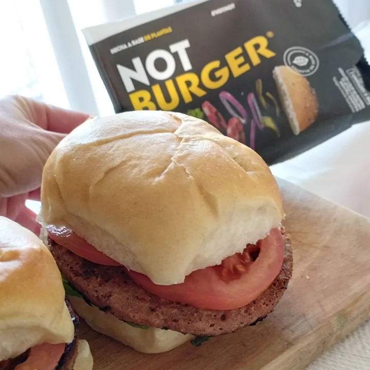 photo of Not burger Hamburger vegano shared by @veritohosen on  27 Aug 2023 - review