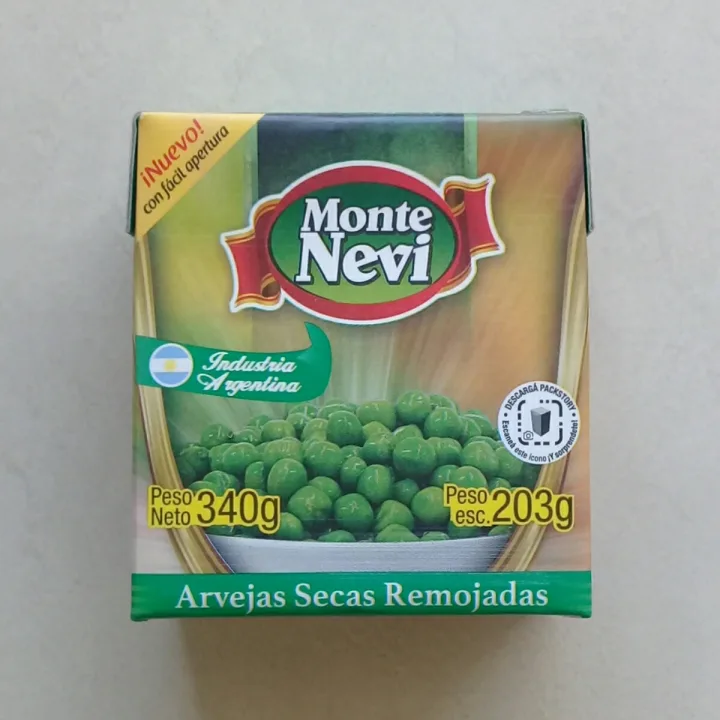 photo of Monte Nevi Arvejas Secas Remojadas shared by @pam-acuna on  04 Oct 2023 - review