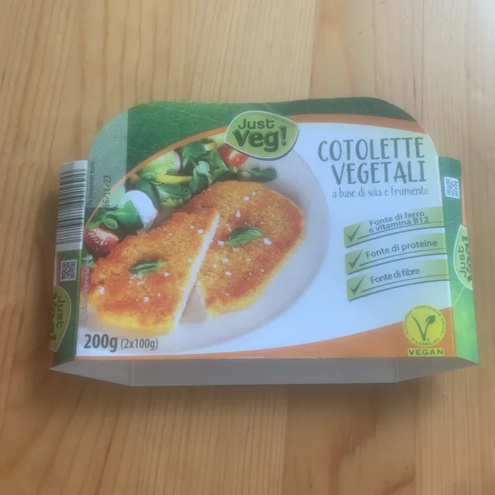 photo of Just Veg! (ALDI Italy) Cotolette shared by @saramost on  15 Oct 2023 - review