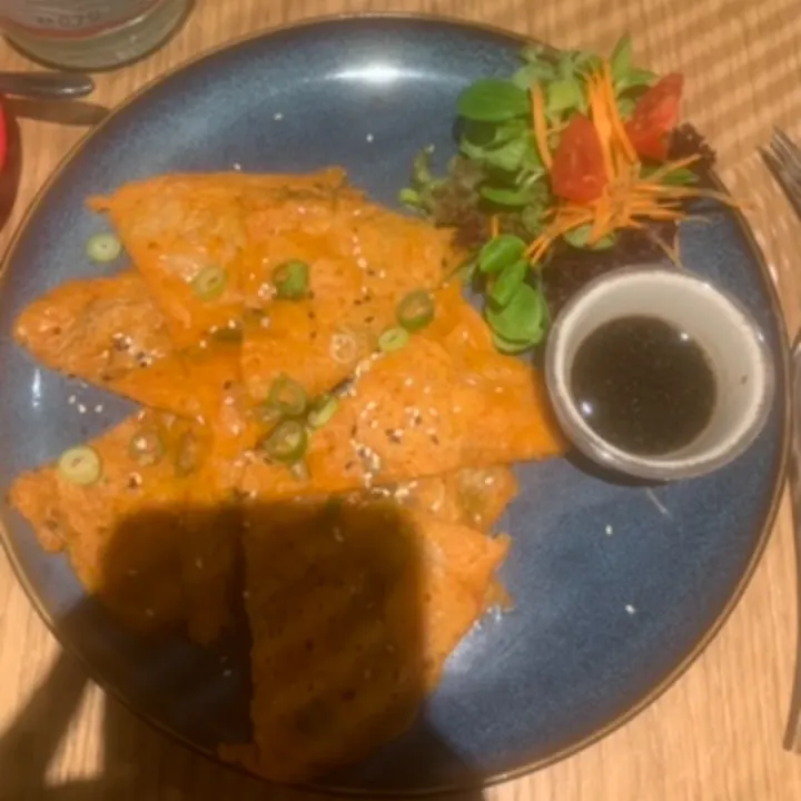 review photo of Ukiyo Café Bistro Kimchi Pancakes shared by @saramost on 15 Oct 2023 - review