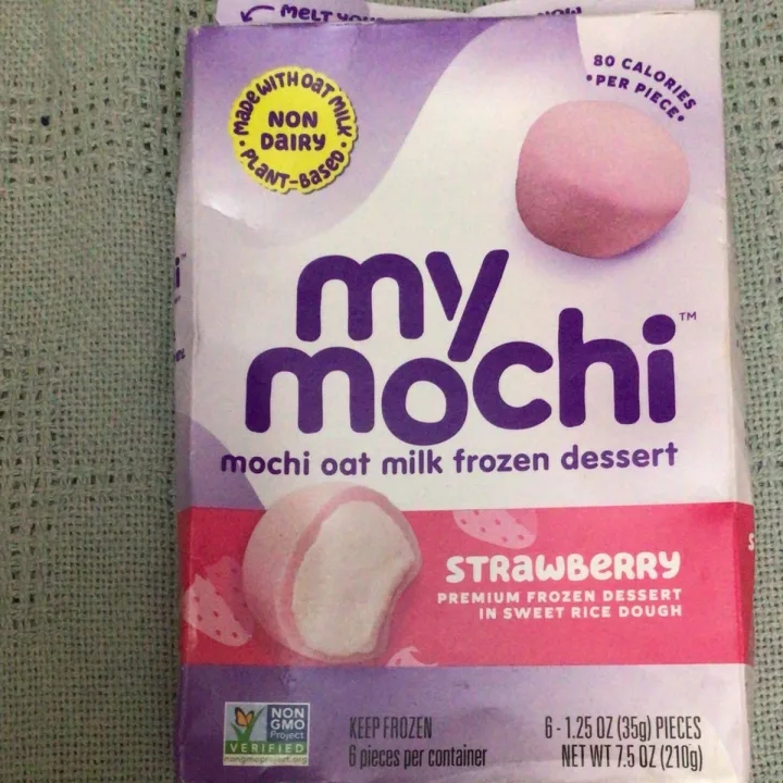 My mochi Mochi oatmilk frozen dessert, Strawberry Review | abillion