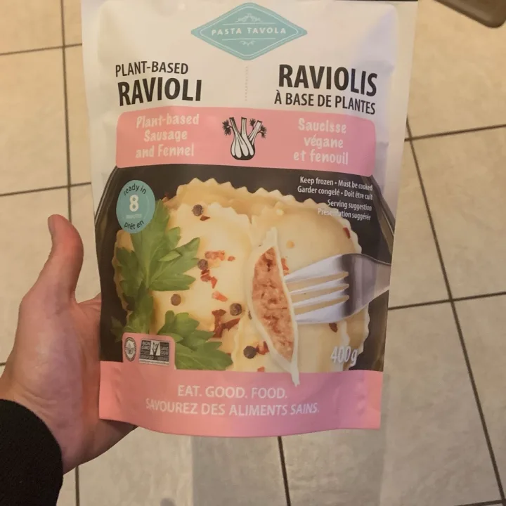 review photo of Pasta Tavola Plant Based Ravioli Sausage and Fennel shared by @kiiira on 05 Nov 2024 - review