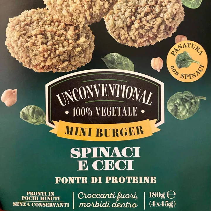 review photo of Unconventional Mini burger Spinaci e ceci shared by @daria3233 on 24 Aug 2025 - review