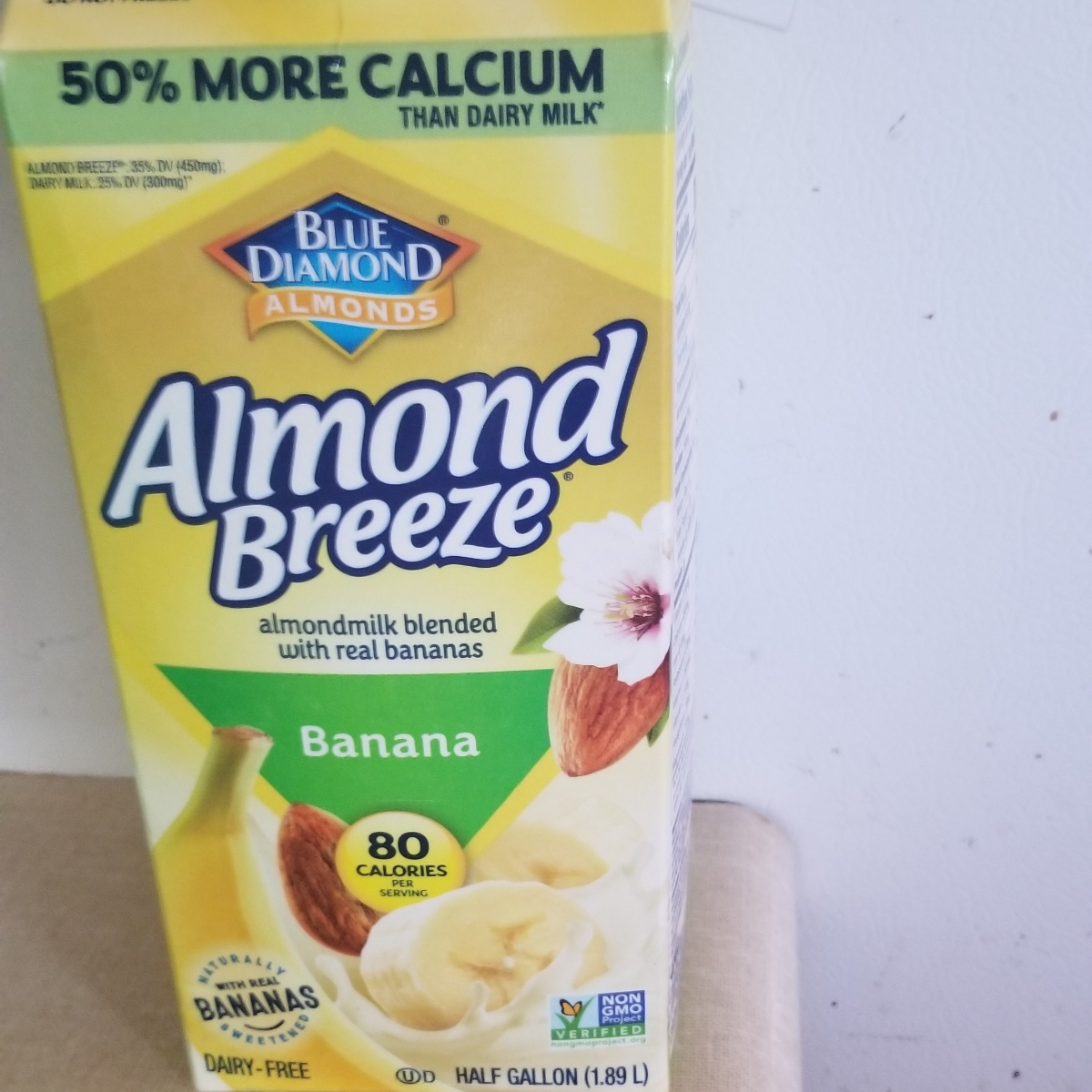 blue diamond almond breeze banana milk